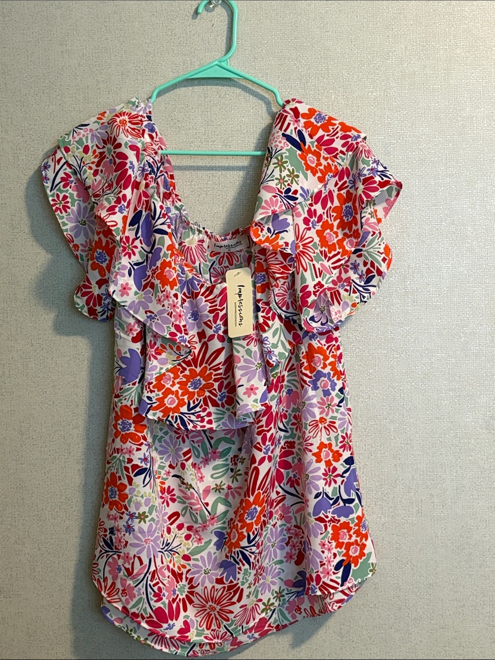 Impressions Boutique Off the Shoulder Top